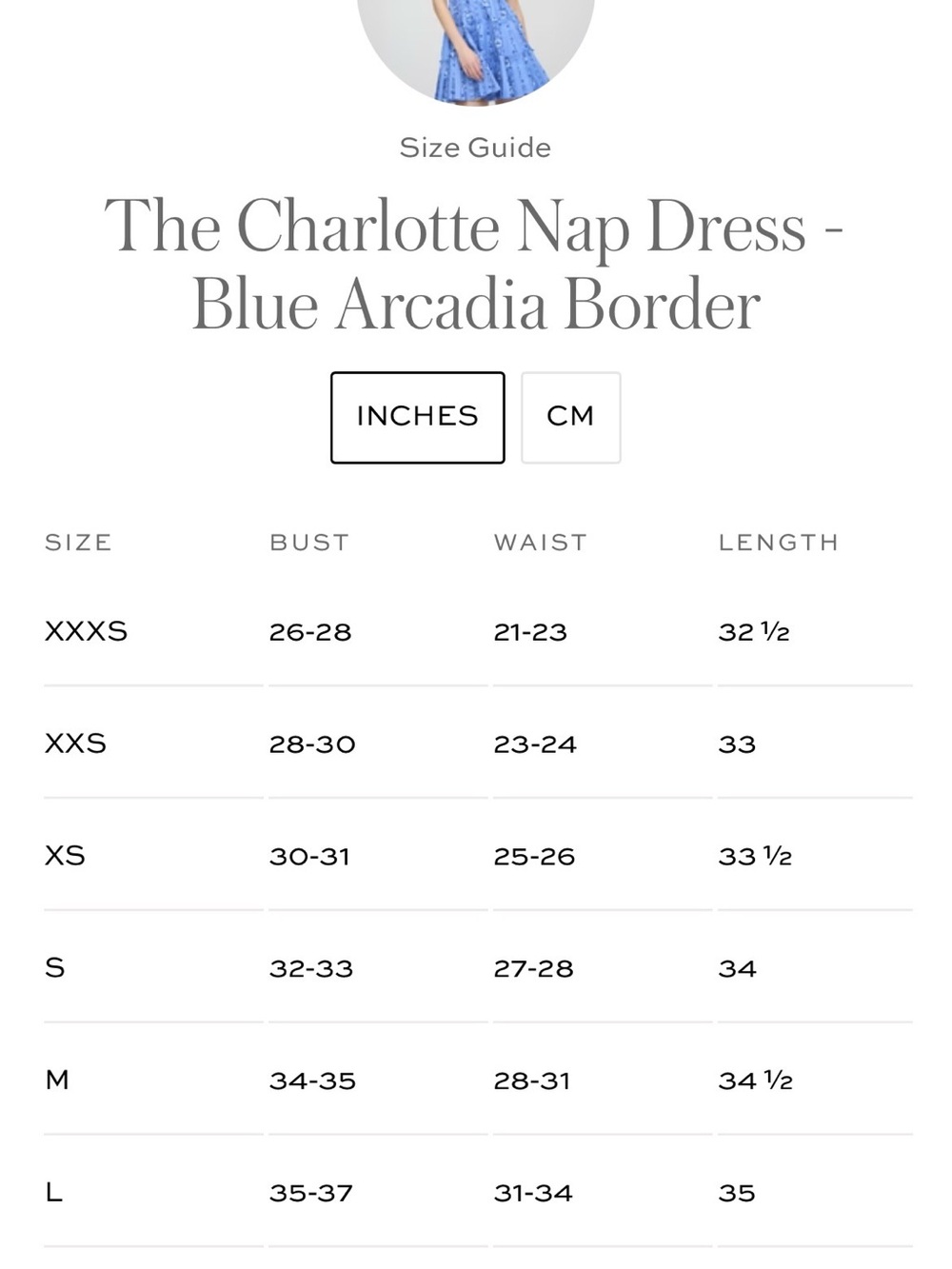 NWOT Hill House Home Charlotte Nap Dress XXS - Picture 6 of 6
